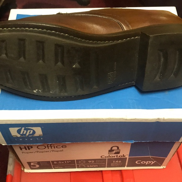 Polo Shoes-Lace Up-Brown-Size 13 - Picture 3 of 3